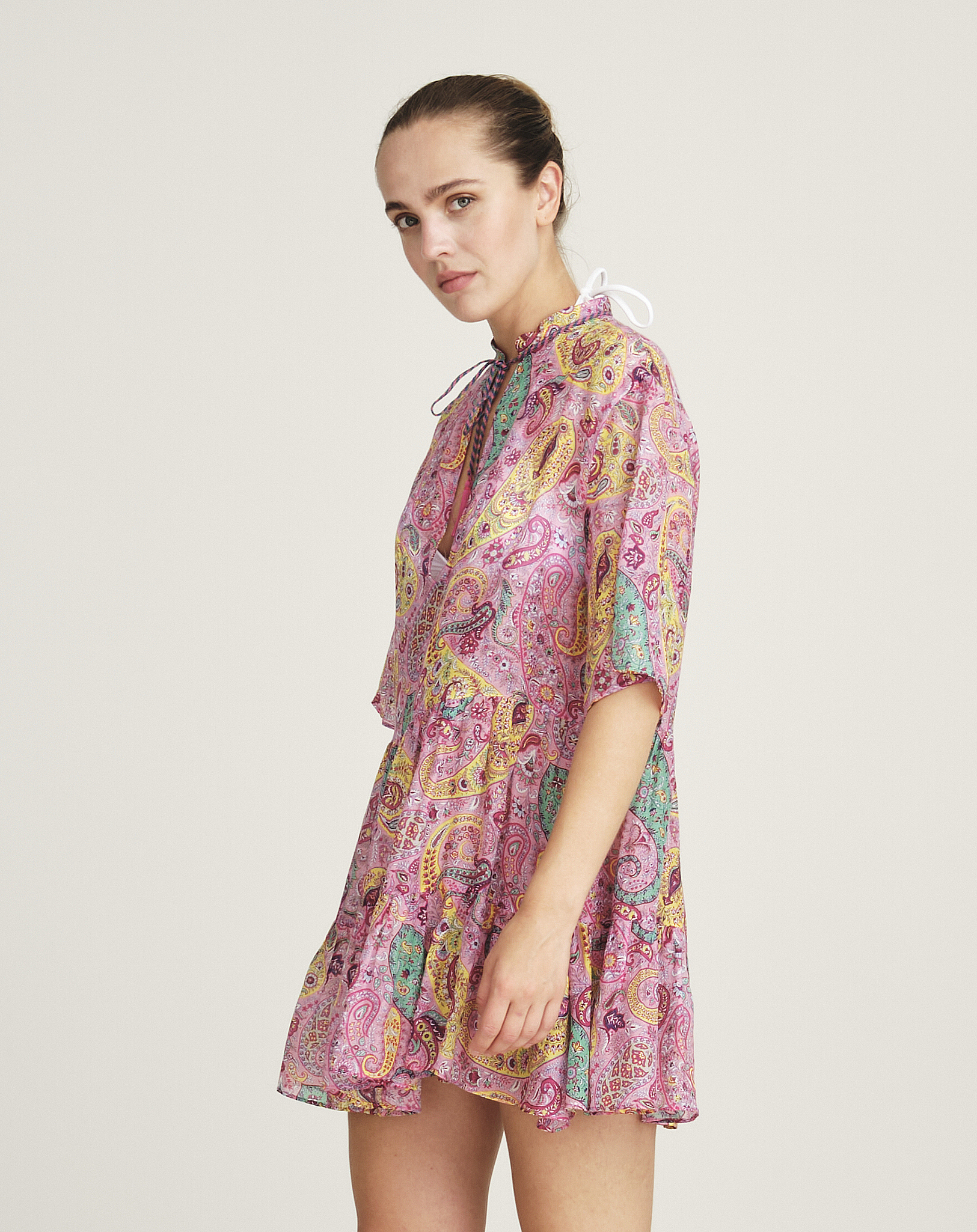 Etro - Multicolor Beach Shirt Dress IT40